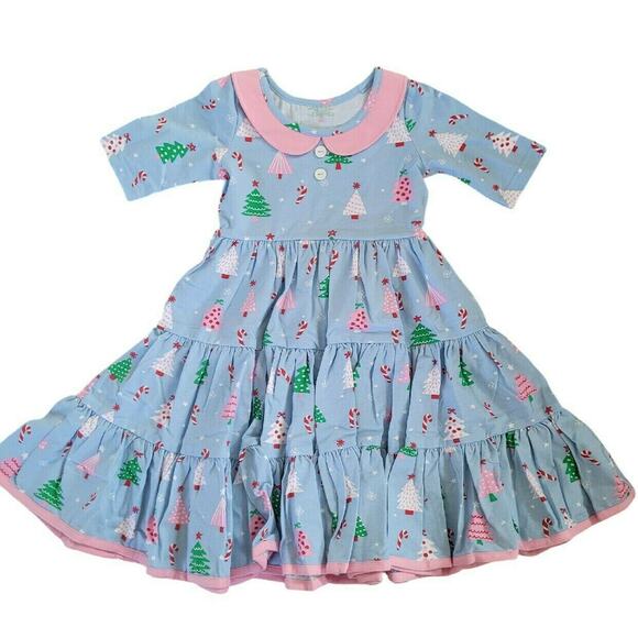 Eleanor Rose Candy Cane Lane Candy Trees Mari Dress - Picture 1 of 8